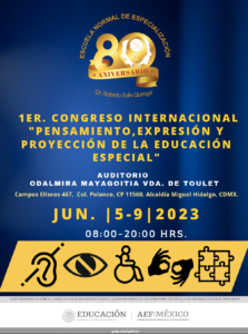 1mer. Congreso Internacional “Pensamiento, Expresión y Proyección de la Educación Especial