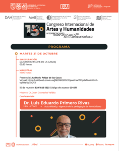 15° Congreso Internacional de Artes y Humanidades.